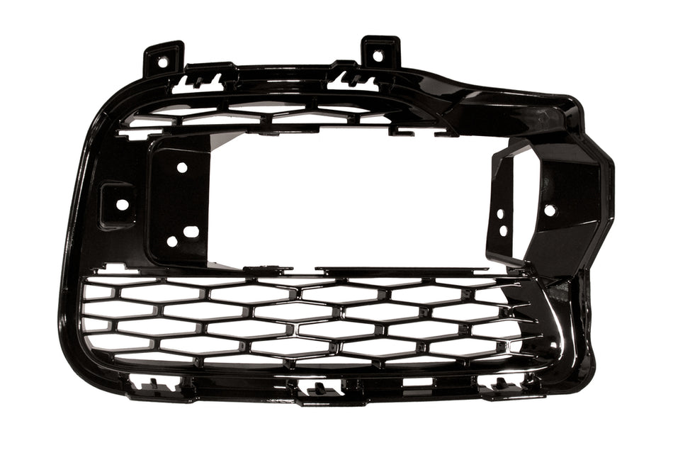 Griglia Sinistra Paraurti Anteriore-Nera-Lucida-Con Sede Fendi Per Land Rover Range Rover - Sport - L494 (LR8042124)