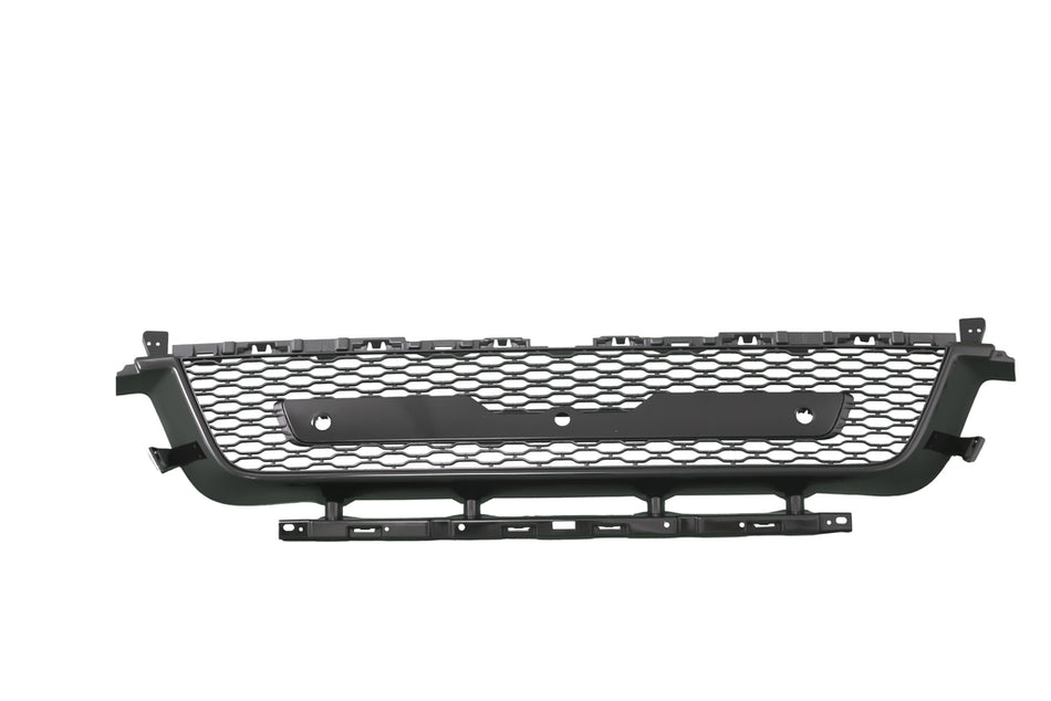 Griglia Paraurti Anteriore-Centrale-Verniciata-Nera-Lucida-Con Fori Pdc Per Land Rover Range Rover - Sport - L494 (LR8062130)