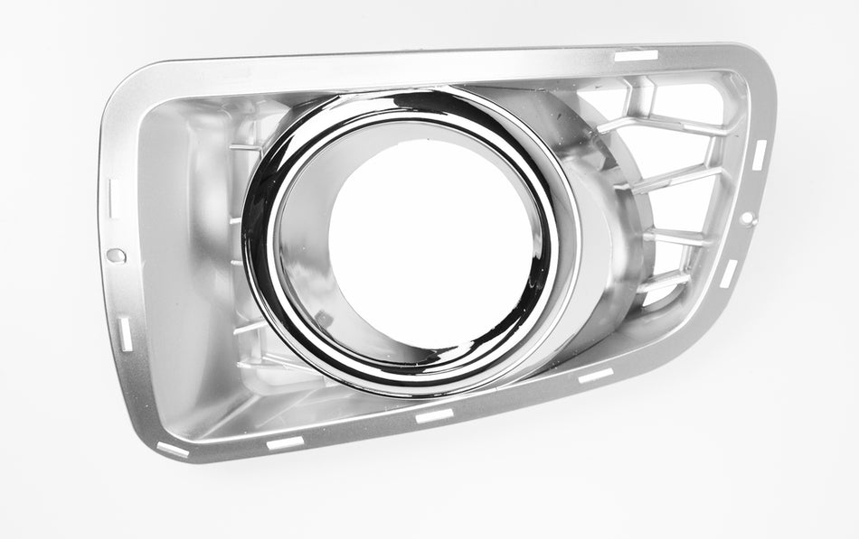 Griglia Sinistra Paraurti Anteriore-Argento-Con Sede Fendi Mod. Autobiography Per Land Rover Range Rover - L322 (LR8641248)