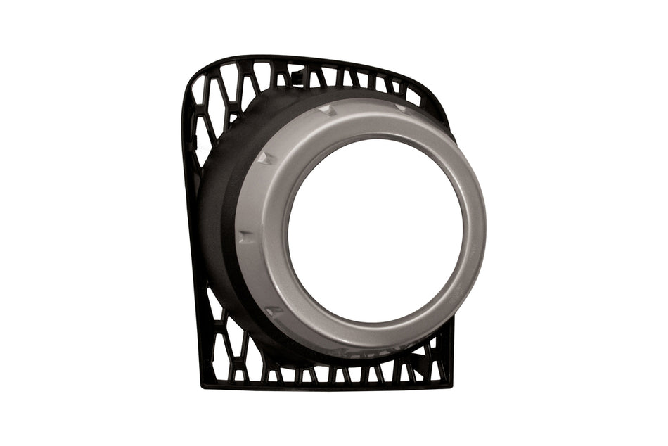 Griglia Destra Paraurti Anteriore-Nera-Goffrata-Con Sede Fendi-Con Cornice-Argento Mod. Hse/supercharged Per Land Rover Range Rover - L322 (LR8641249)