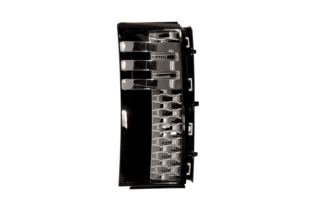 Griglia Parafango Anteriore Destro-Nera-Argento/cromato Mod. Autobiography Black Per Land Rover Range Rover - L322 (LR8641423)