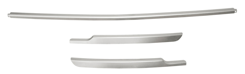 Kit Modanature Paraurti Anteriore-Argento-(destra+centrale+sinistra) Per Land Rover Range Rover - L405 (LR8661245)