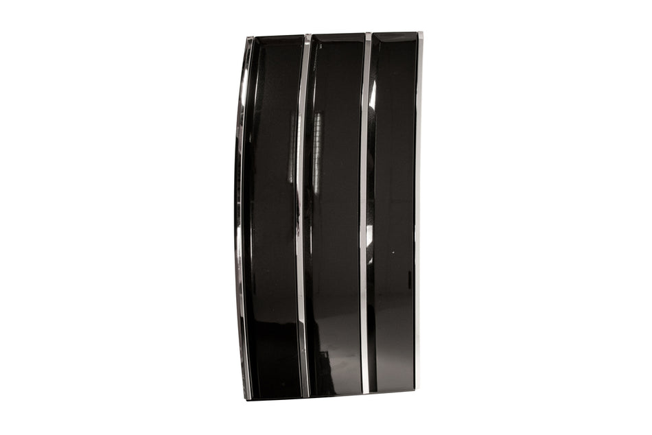 Modanatura Porta Anteriore Sinistra-Nera-Lucida-Cromata Mod. Autobiography Stealth Pack Per Land Rover Range Rover - L405 (LR8661434)