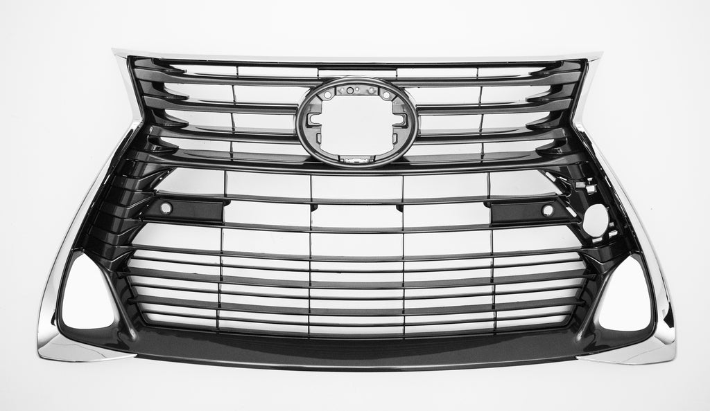 Griglia Radiatore-Nera-Con Modanatura Cromata-Con Fori Pdc Per Lexus Gs (l10) (LS4282011)