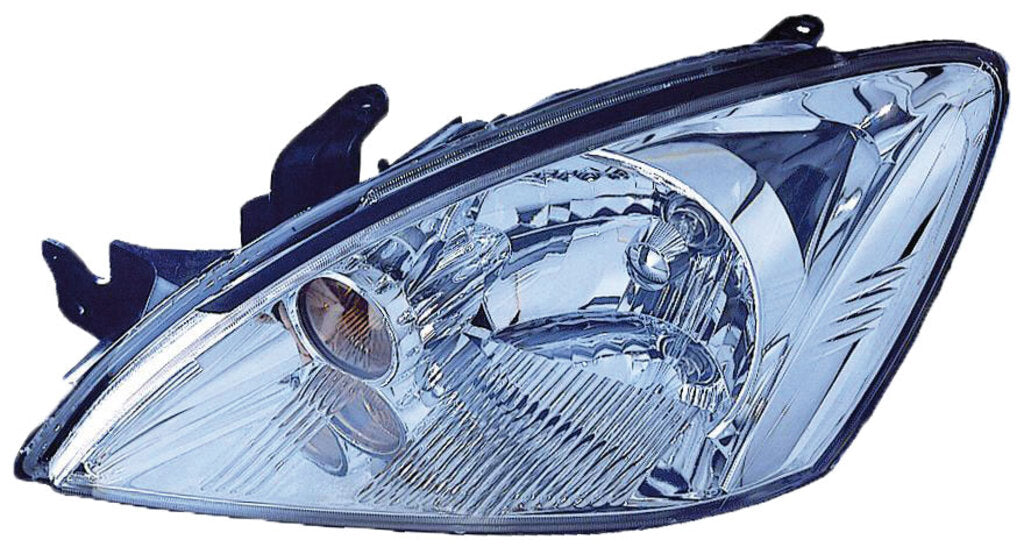 Proiettore Sinistro H4-Elettrico-Senza Motore-Cromato Per Mitsubishi Lancer (MB0134804)