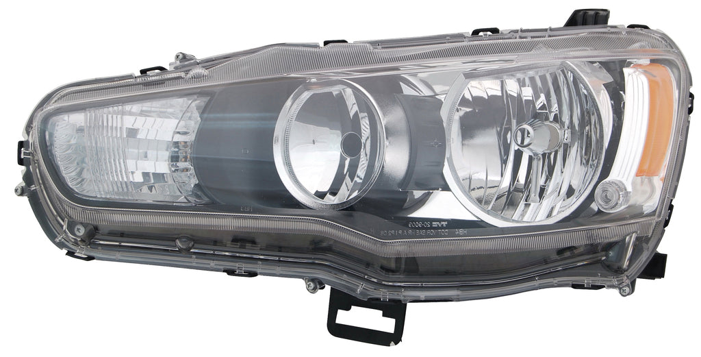 Proiettore Destro Hb4+hb3-Elettrico-Senza Motore Per Mitsubishi Lancer V/evolution X/sportback (MB0154903)