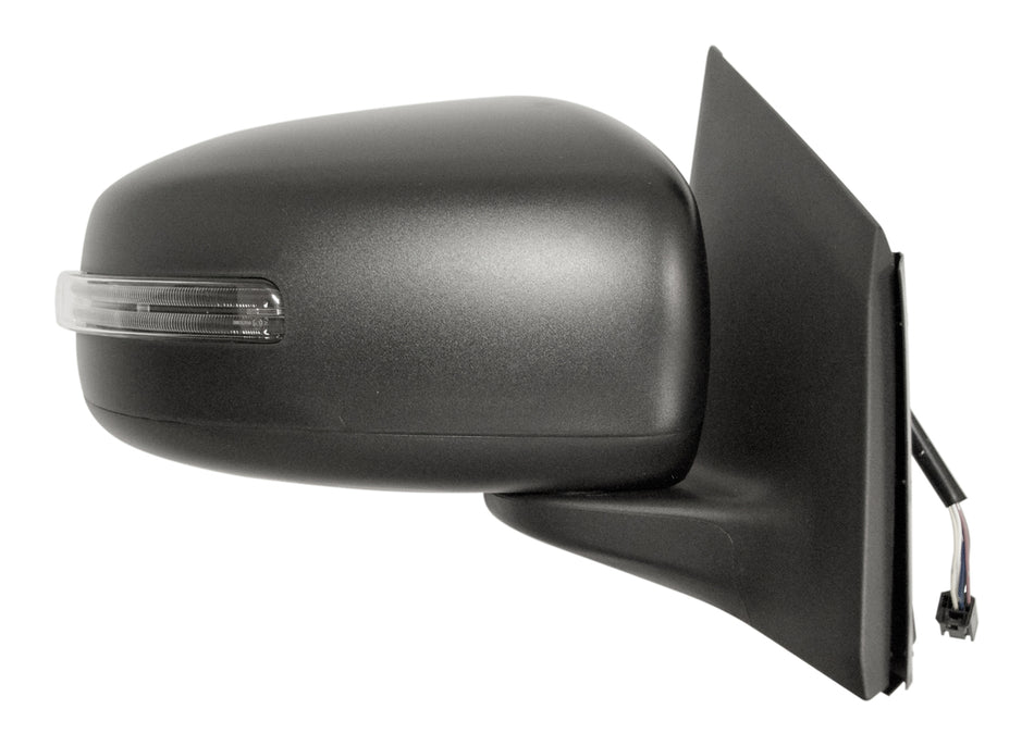 Retrovisore Destro-Elettrico-Nero-Con Fanale-Convesso Per Mitsubishi Space Star (MB1007313)