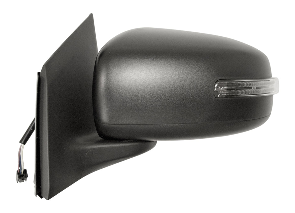 Retrovisore Sinistro-Elettrico-Nero-Con Fanale-Convesso Per Mitsubishi Space Star (MB1007314)