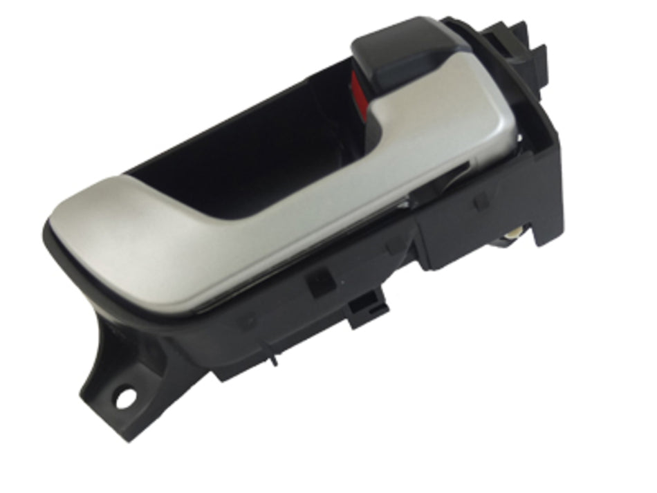 Maniglia Anteriore/posteriore Destra-Interna-Con Leva Argento-Pulsante Chiusura-Nero Per Mitsubishi Pajero (MB1608647)