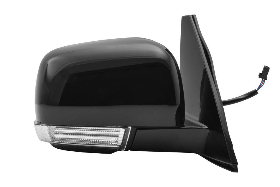 Retrovisore Destro-Elettrico-Nero-Con Fanale-Convesso-5 Pins Per Mitsubishi Pajero (MB1627103)