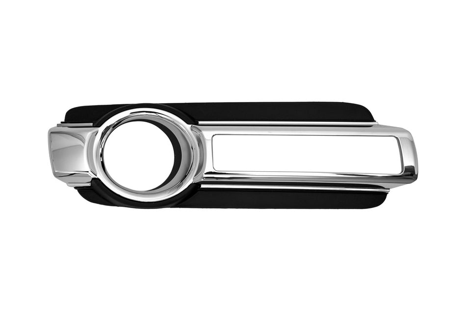 Griglia Destra Paraurti Anteriore-Nera-Con Sede Fendi-Con Modanatura Cromata-Con Sede Luce Diurna Per Mitsubishi Pajero (MB1652103)
