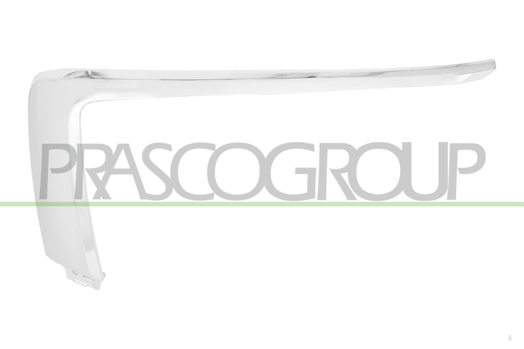 Modanatura Sinistra Paraurti Anteriore Superiore Cromata Per Mitsubishi Eclipse Cross dal 2018 al 2021 (MB7051224)
