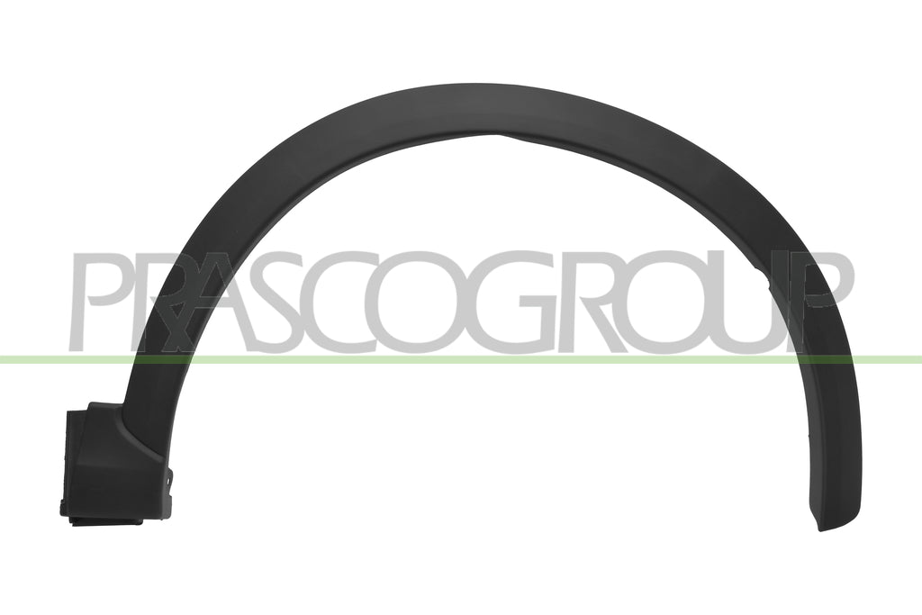 Parafanghino Anteriore Destro Nero Goffrato con Clips Per Mitsubishi Eclipse Cross dal 2018 al 2021 (MB7051581)