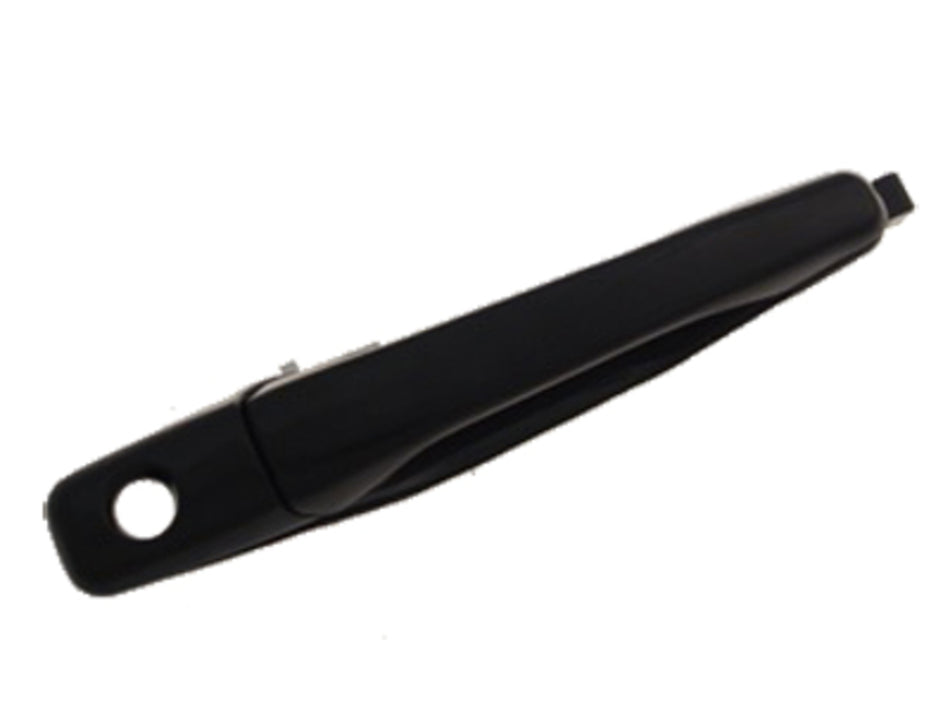 Maniglia Anteriore Destra-Esterna-Nera-Liscia-Con Foro Nottolino Per Mitsubishi Outlander (MB7108001)