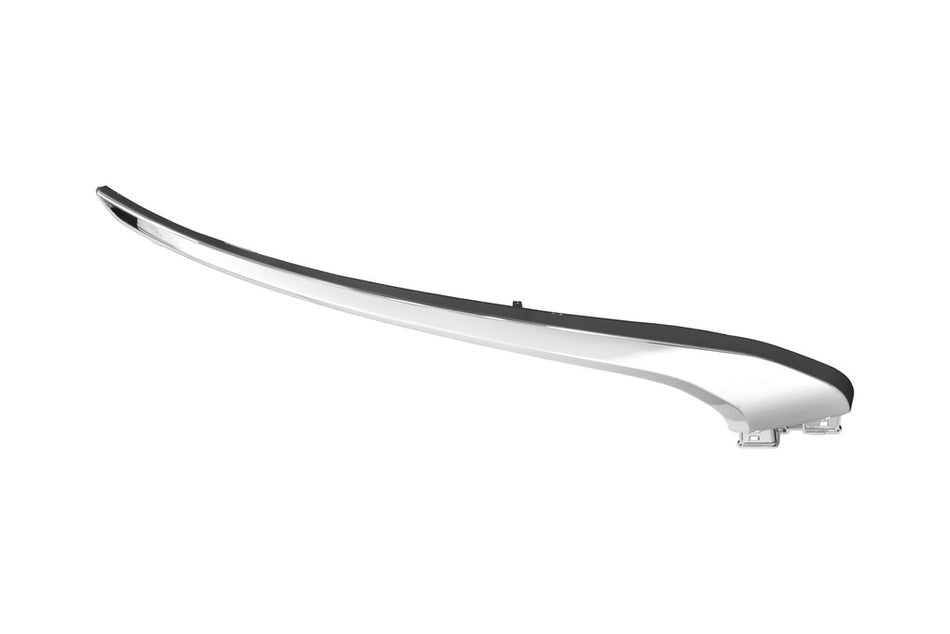 Modanatura Destra Paraurti Anteriore-Superiore-Cromata Per Mitsubishi Asx (MB7241223)