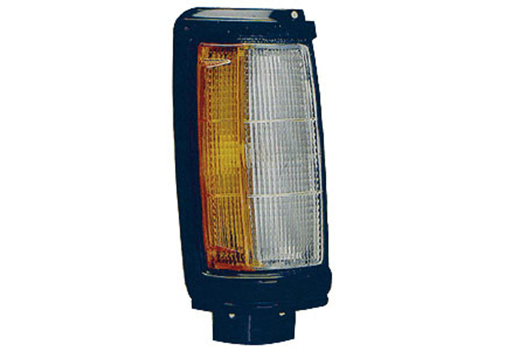Fanale Anteriore Destro-Bianco-Arancio-Con Portalampada-Con Bordo Nero Per Mitsubishi L200 - Strada (MB8104003)
