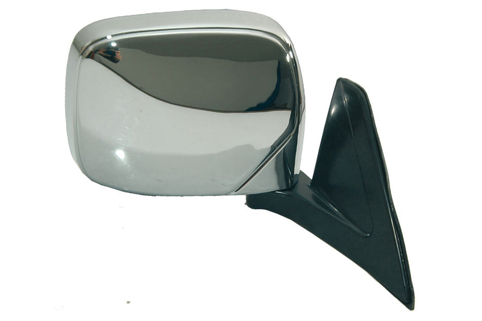 Retrovisore Destro-Manuale-Cromato Per Mitsubishi L200 - Strada (MB8157203)