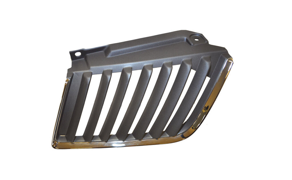 Griglia Radiatore Destra-Nera-Con Cornice Cromata Mod. 4wd Per Mitsubishi L200 - Strada (MB8212013)