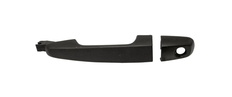 Maniglia Anteriore Destra-Esterna-Nera-Liscia-Con Foro Nottolino Per Mitsubishi L200 - Strada (MB8218013)