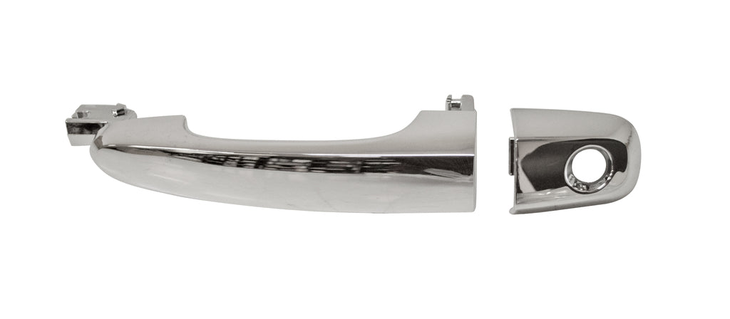 Maniglia Anteriore Destra-Esterna-Cromata-Con Foro Nottolino Per Mitsubishi L200 - Strada (MB8218015)