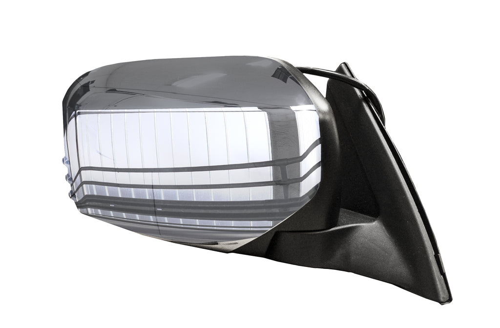 Retrovisore Destro-Elettrico-Nero-Convesso-Con Calotta Cromata Per Mitsubishi L200 - Strada (MB8227205)