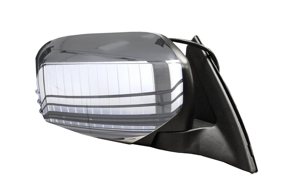 Retrovisore Destro-Elettrico-Nero-Convesso-Con Calotta Cromata Per Mitsubishi L200 - Strada (MB8227205)