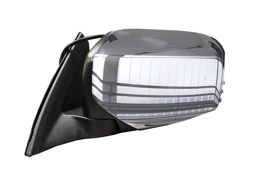 Retrovisore Sinistro-Elettrico-Nero-Convesso-Con Calotta Cromata Per Mitsubishi L200 - Strada (MB8227206)