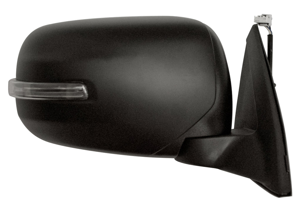 Retrovisore Destro-Elettrico-Nero-Con Fanale-Convesso Per Mitsubishi L200 - Strada (MB8227213)
