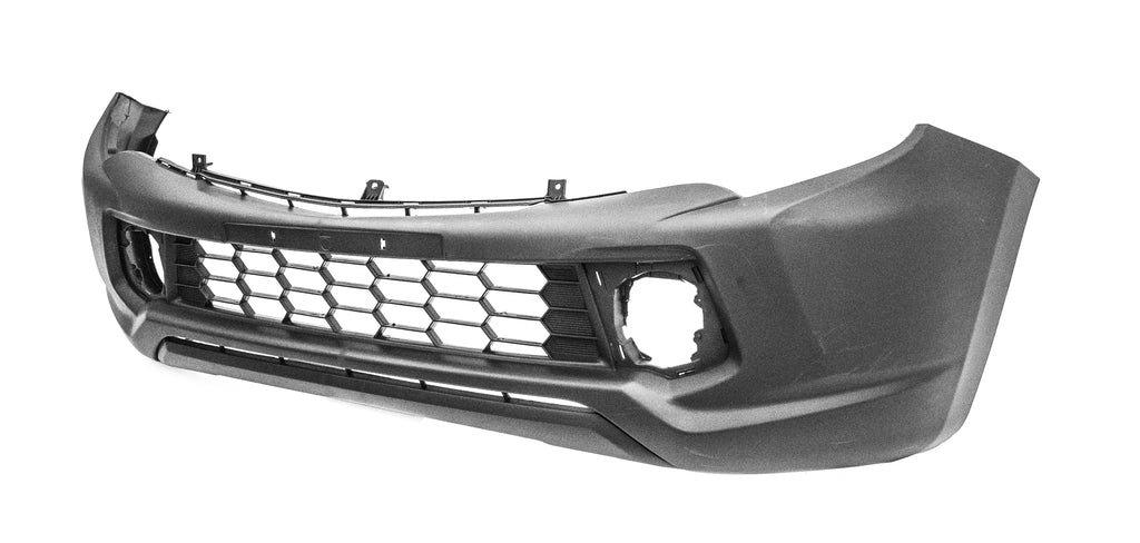 Paraurti Anteriore-Nero-Liscio Da Primerizzare-Senza Fori Parafanghini Per Mitsubishi L200 - Triton (MB8241011)