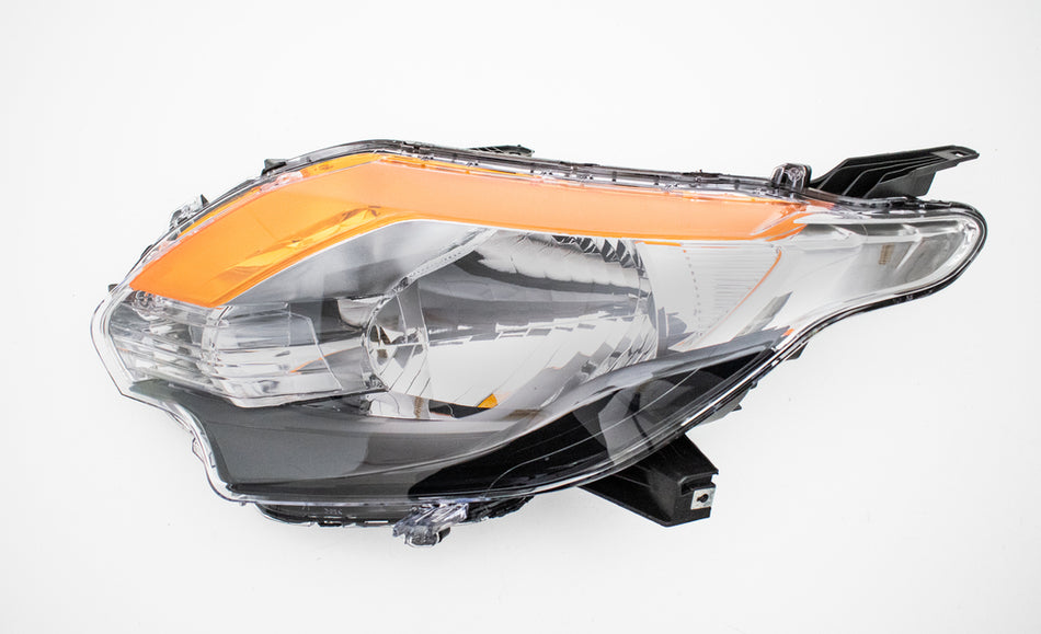 Proiettore Sinistro H4-Manuale-Senza Motore-Nero Per Mitsubishi L200 - Triton (MB8244904)