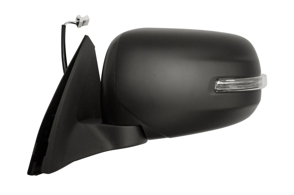 Retrovisore Sinistro-Elettrico-Nero-Con Fanale-Convesso Per Mitsubishi L200 - Triton (MB8247214)