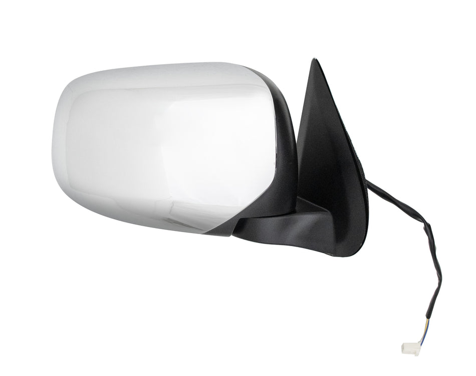 Retrovisore Destro-Elettrico-Nero-Convesso-Con Calotta Cromata Per Mitsubishi L200 - Triton (MB8247225)