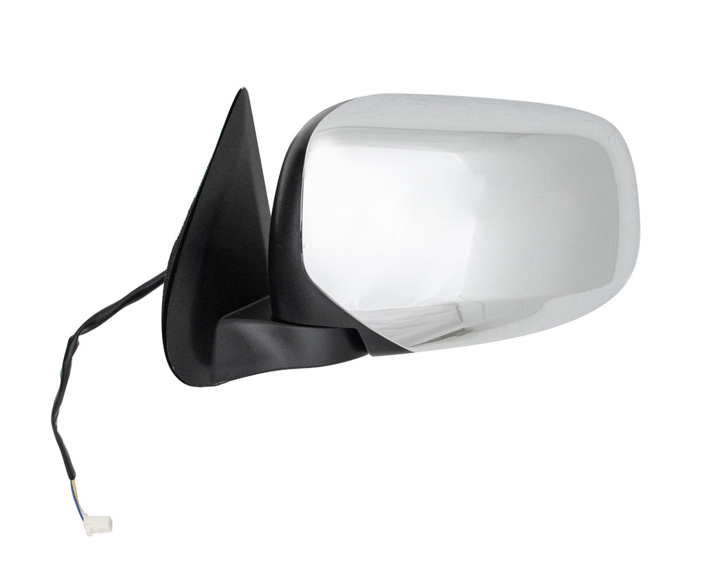 Retrovisore Sinistro-Elettrico-Nero-Convesso-Con Calotta Cromata Per Mitsubishi L200 - Triton (MB8247226)