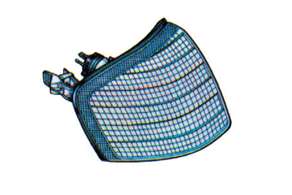 Fanale Anteriore Destro-Fume'-Con Portalampada Per Mercedes C Class (w202) (ME0254023)