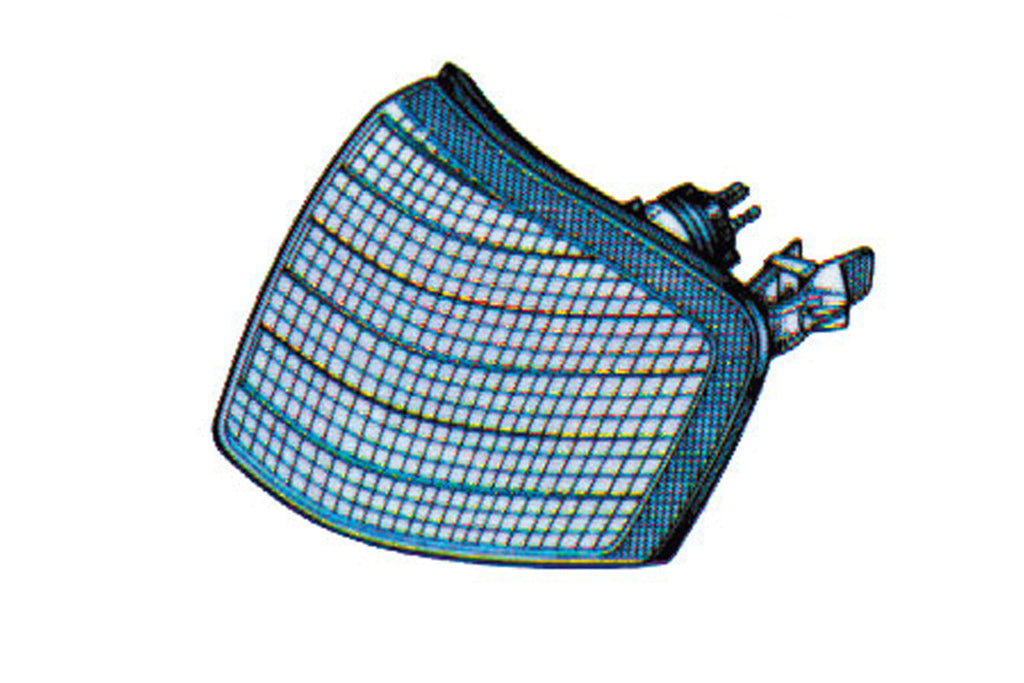 Fanale Anteriore Sinistro-Fume'-Con Portalampada Per Mercedes C Class (w202) (ME0254024)