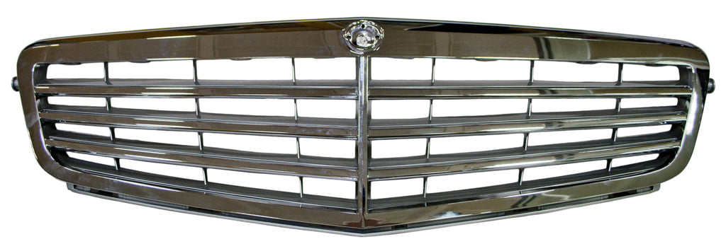 Griglia Radiatore-Completa-Argento-Cromata Mod. Classicon Elegance Per Mercedes C Class (w204/s204) (ME0292000)