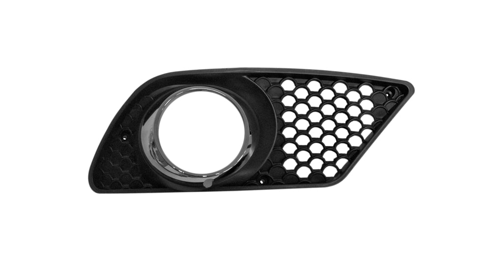 Griglia Destra Paraurti Anteriore-Nera-Con Sede Fendi-Con Modanatura Cromata Per Mercedes C Class (w204/s204) (ME0292123)