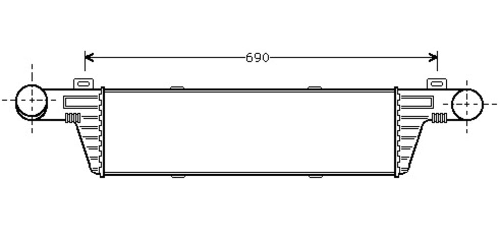 Intercooler Per Mercedes E Class (w210/s210) (ME035N001)