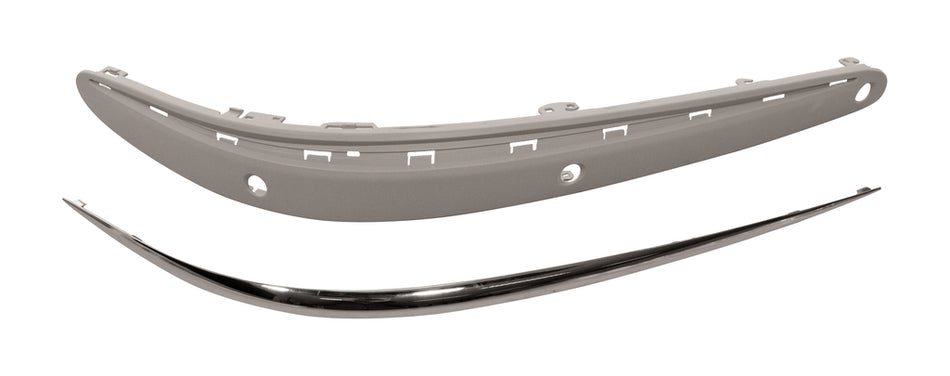 Modanatura Destra Paraurti Anteriore-Con Profilo-Con Fori Pdc Per Mercedes E Class (w211/s211) (ME0391247)