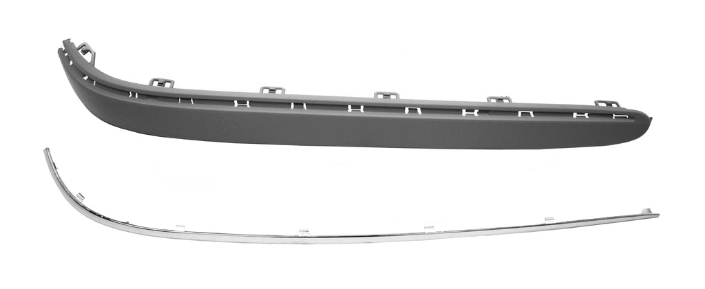 Modanatura Destra Paraurti Posteriore-Con Profilo-Senza Fori Pdc Per Mercedes E Class (w211/s211) (ME0391257)