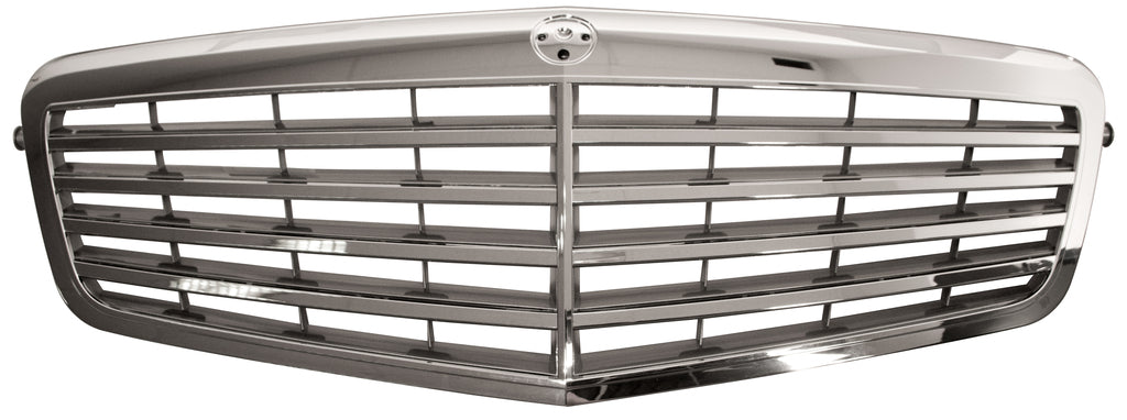 Griglia Radiatore-Completa-Cromata-Interno Argento Mod. Avantgarde Per Mercedes E Class (w212/s212) (ME0432010)