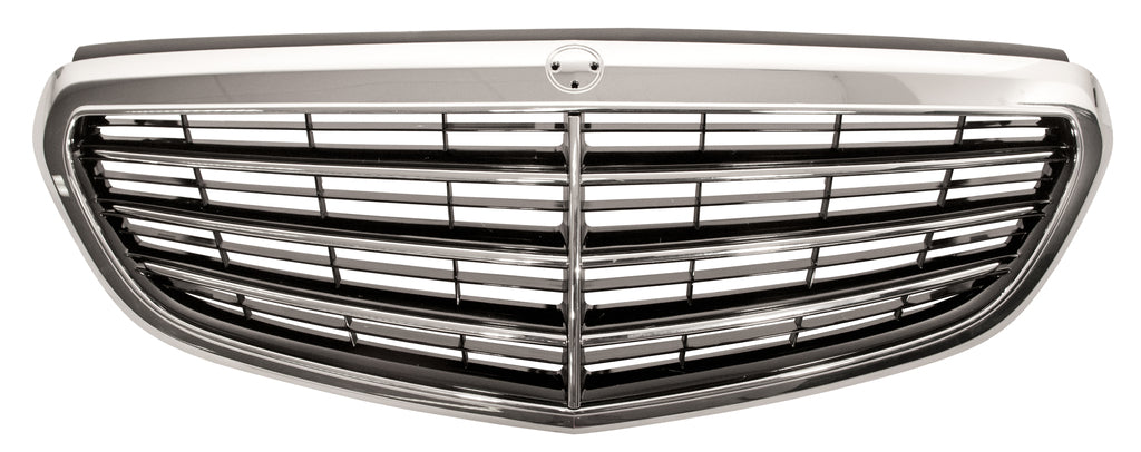 Griglia Radiatore-Verniciata-Nera-Con Modanatura Cromata Mod. Elegance Per Mercedes E Class (w212/s212) (ME0452020)