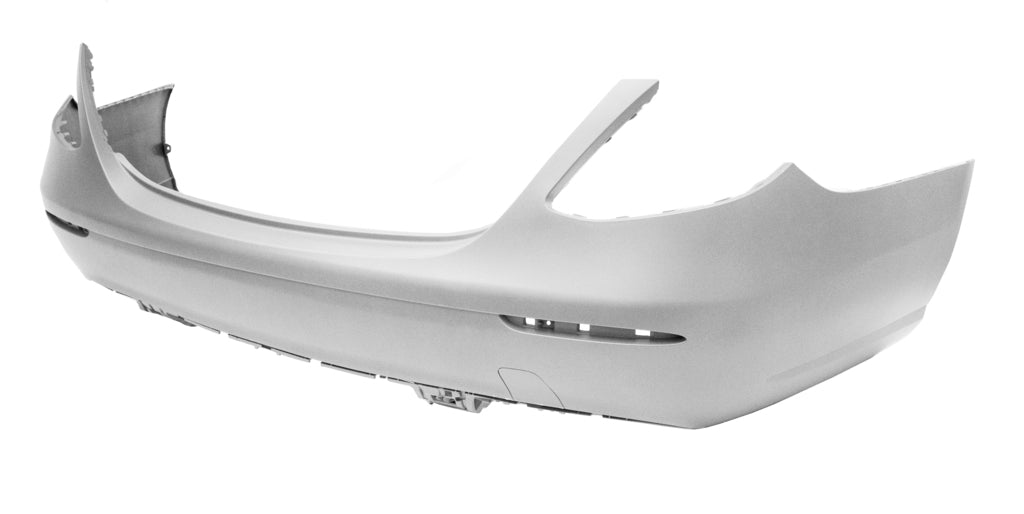 Paraurti Posteriore-Con Primer-Con Tappo Copri Gancio-Con Tracce Modanatura-Con Tracce Pdc E Park Assist Mod. 4 Porte Per Mercedes E Class (w213/s213) (ME0471071)