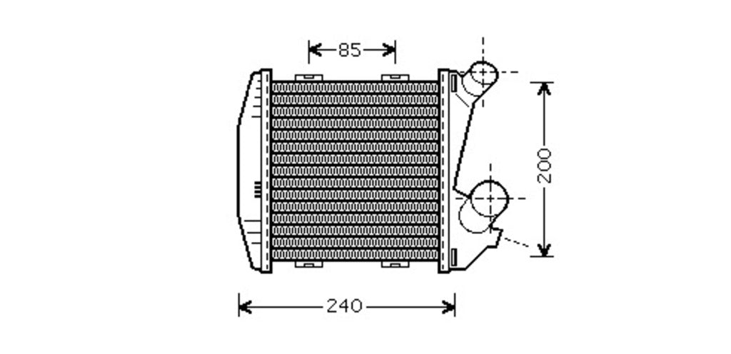 Intercooler Per Smart City Coupe' (ME302N002)