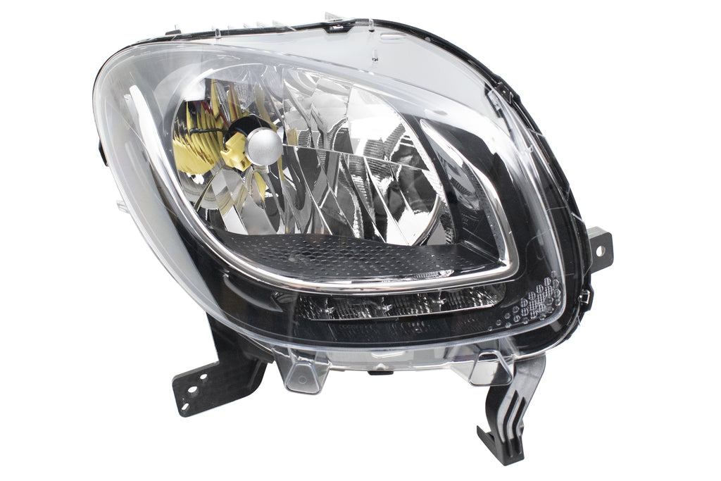 Proiettore Destro H4-Elettrico-Con Luce Diurna-Nero-Led-Versione Base-Line Per Smart Fortwo (ME3084603)