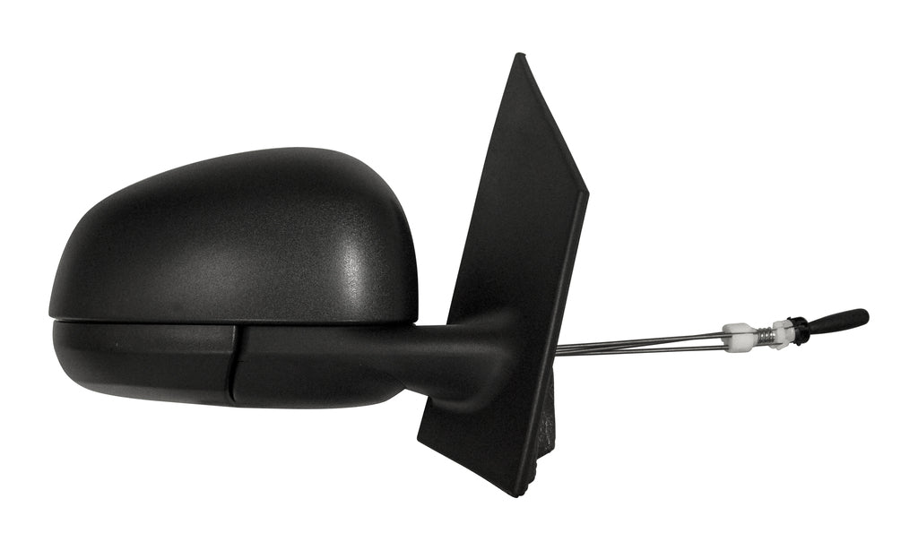 Retrovisore Destro-A Cavi-Nero-Con Sonda-Convesso-2 Pins Per Smart Fortwo (ME3087003)