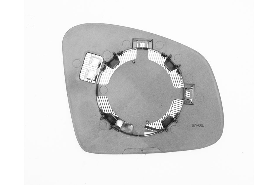 Piastra Specchio Sinistra-Termica-Asferica Per Smart Fortwo (ME3087534)