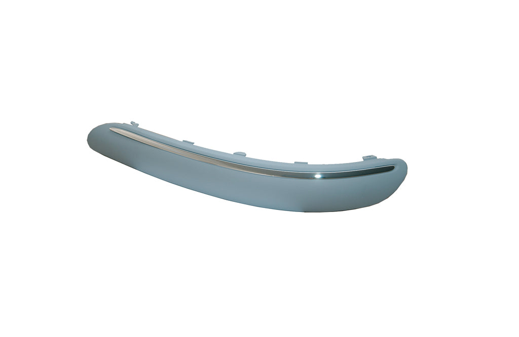 Modanatura Destra Paraurti Anteriore-Con Primer-Con Profilo Cromato Per Mercedes A Class (w168) (ME3221243)