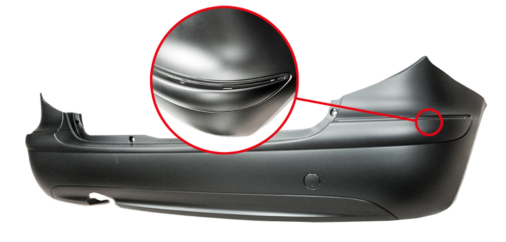 Paraurti Posteriore-Con Primer-Con Fori Modanatura Mod. Avantgarde Per Mercedes A Class (w169) (ME3241061)