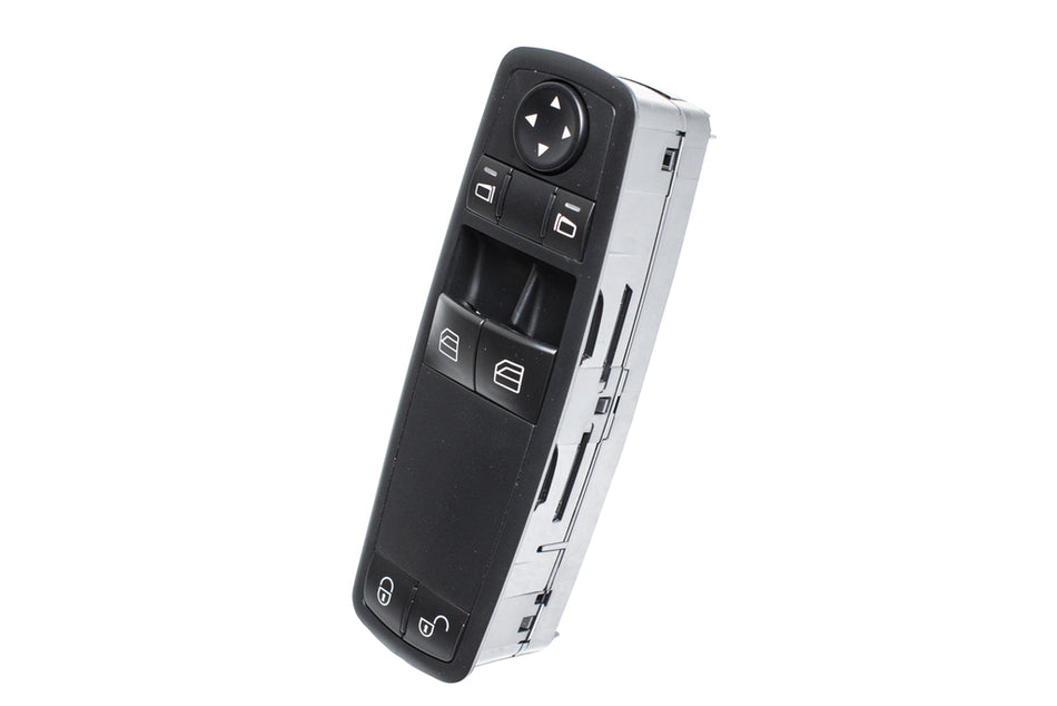 Pulsantiera Alzacristallo Porta Anteriore Sinistra-Nera-2 Interruttori-3 Pins Per Mercedes A Class (w169) (ME324WS24)